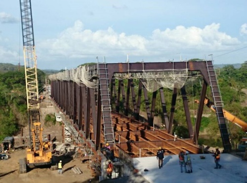 海外橋梁工事（ニカラグア）